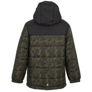 Giacca invernale per bambini Regatta Lofthouse Black/Distress Camo