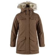 Giacca da donna Fjällräven Nuuk Lite Parka W marrone Dark Oak