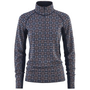 Maglietta sportiva da donna Kari Traa Rose Light Baselayer Half Zip blu scuro Royal