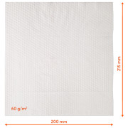 Salviette umidificate per cani Explorer Dog Salviette umidificate naturali per cani, 40 pezzi