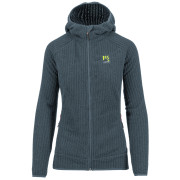 Felpa da donna Karpos Rocchetta W Hoodie Fleece grigio Dark Slate