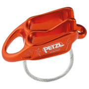 Assicuratore Petzl Reverso arancione red