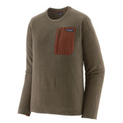 Felpa da uomo Patagonia M's R1 Air Crew marrone Marlow Brown