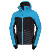 Giacca softshell da uomo Northfinder Watson nero/blu 282blueblack