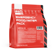Piatto principale Adventure Menu Emergency food/water pack, Menu III rosso red