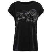 Maglietta da donna Alpine Pro Nogera 2 nero Black