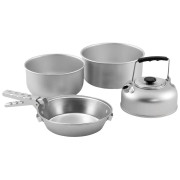 Set di stoviglie Easy Camp Adventure Cook Set M argento Silver