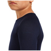 Maglietta sportiva per bambini Icebreaker K 200 Oasis LS Crewe Midnight Navy