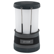 Lampada da campeggio Outwell Carnelian DC 1000 nero/bianco Blue Shadow