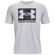 Maglietta da uomo Under Armour ABC Camo Boxed Logo SS grigio chiaro Mod Gray Light Heather / / Mod Gray Light Heather