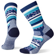 Calzini da donna Smartwool Hike Light Cushion Margarita Crew blu/azzurro alpine blue