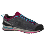 Scarpe da donna La Sportiva TX2 Evo Leather Woman grigio Carbon/Red Plum