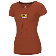 Maglietta da donna Ocún Classic T Women marrone RetroTapeRooibosTea