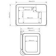 Frigorifero a compressore Yolco BCX50