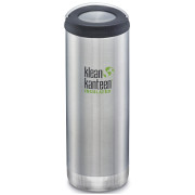 Borraccia termica Klean Kanteen TK Wide loop 16 oz argento BrushedStainless