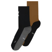Calze On Running Trail Sock High 2-pack nero/arancio Black/Sphinx