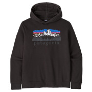 Felpa da uomo Patagonia M's Fitz Roy Foothills Daily Hoody nero Black