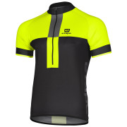 Maglia da ciclismo da uomo Etape Face nero/giallo Black/YellowFluo