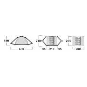Tenda da trekking Husky Boyard 4 Plus