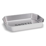 Piatto SKOTTI Kempingový talíř Plade acciaio ocelová