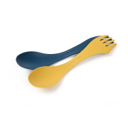 Set di posate Light My Fire Spork Original 2-pack blu/giallo Mustyyellow/Hazyblue