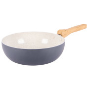 Padella Bo-Camp Wok pan Quayside Ø26 grigio/marrone Grijs