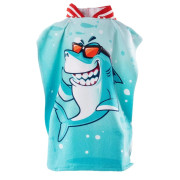 Poncho per bambini Aquawave Sharki Poncho blu blue