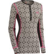 Maglietta sportiva da donna Kari Traa Rose LS grigio Ebony