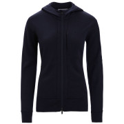 Felpa da donna Icebreaker W Quantum III LS Zip Hood nero Black