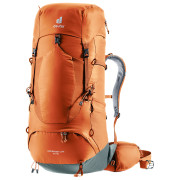 Zaino Deuter Aircontact Lite 50 + 10 arancione chestnut-teal