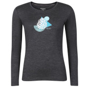 Maglietta sportiva da donna Progress Hela "Cone" grigio šedý melír