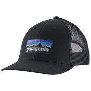 Berretto con visiera Patagonia P-6 Logo LoPro Trucker Hat nero Black