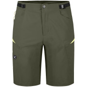 Pantaloncini da uomo Montura Altai Bermuda verde Verde Salvia/Sunny Lime