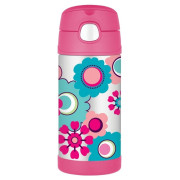 Thermos per bambini Thermos Funtainer - květy rosa Flowers