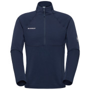 Felpa da uomo Mammut Taiss ML Half Zip Pull Men blu scuro marine