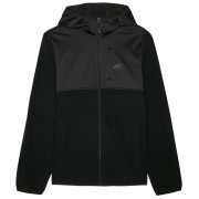 Felpa da uomo 4F Fleece M269 nero DEEP BLACK