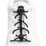 Lacci delle scarpe Lock Laces Original nero Black