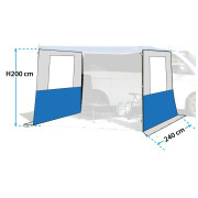 Parete laterale Brunner Sidewall Set Sunny Van Roof