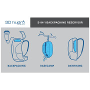 Sacca idratazione Gregory 3D Hydro Trek 3L