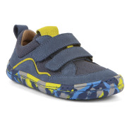 Sneakers per bambini Frodo Barefoot baze Denim blu