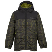 Giacca invernale per bambini Regatta Lofthouse Black/Distress Camo khaki/nero Black/Distress Camo