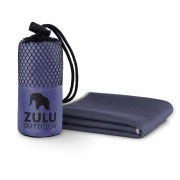 Asciugamano Zulu Light 40x80 cm blu scuro Navy