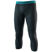 Pantaloni termici da uomo a 3/4 Dynafit Tour Light Merino M 3/4 Tight nero/blu blueberry STORM BLUE/8070