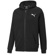 Felpa da uomo Puma ESS Small Logo FZ Hoodie TR nero black