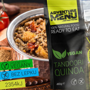 Pasto pronto Adventure Menu Tandoori Quinoa (vegan)