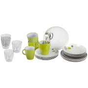Set di stoviglie Brunner All Inclusive Space bianco