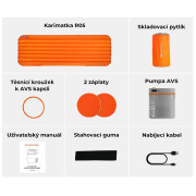 Materassino gonfiabile Flextail TINY Sleeping Pad R05 AVS - with pump 196 cm