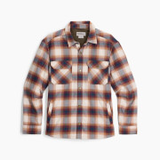 Camicia da uomo Royal Robins M Vista Flannel Shacket marrone Pecan Grizzly Pld