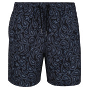 Costume da bagno da uomo Regatta Loras Swim Short nero/blu BlackPaisley