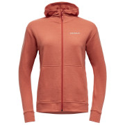 Felpa da donna Devold Everyday Zip Hoodie Wmn arancione CORAL